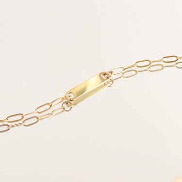 Stainless Steel Engravable Blank Connector Bar Charm