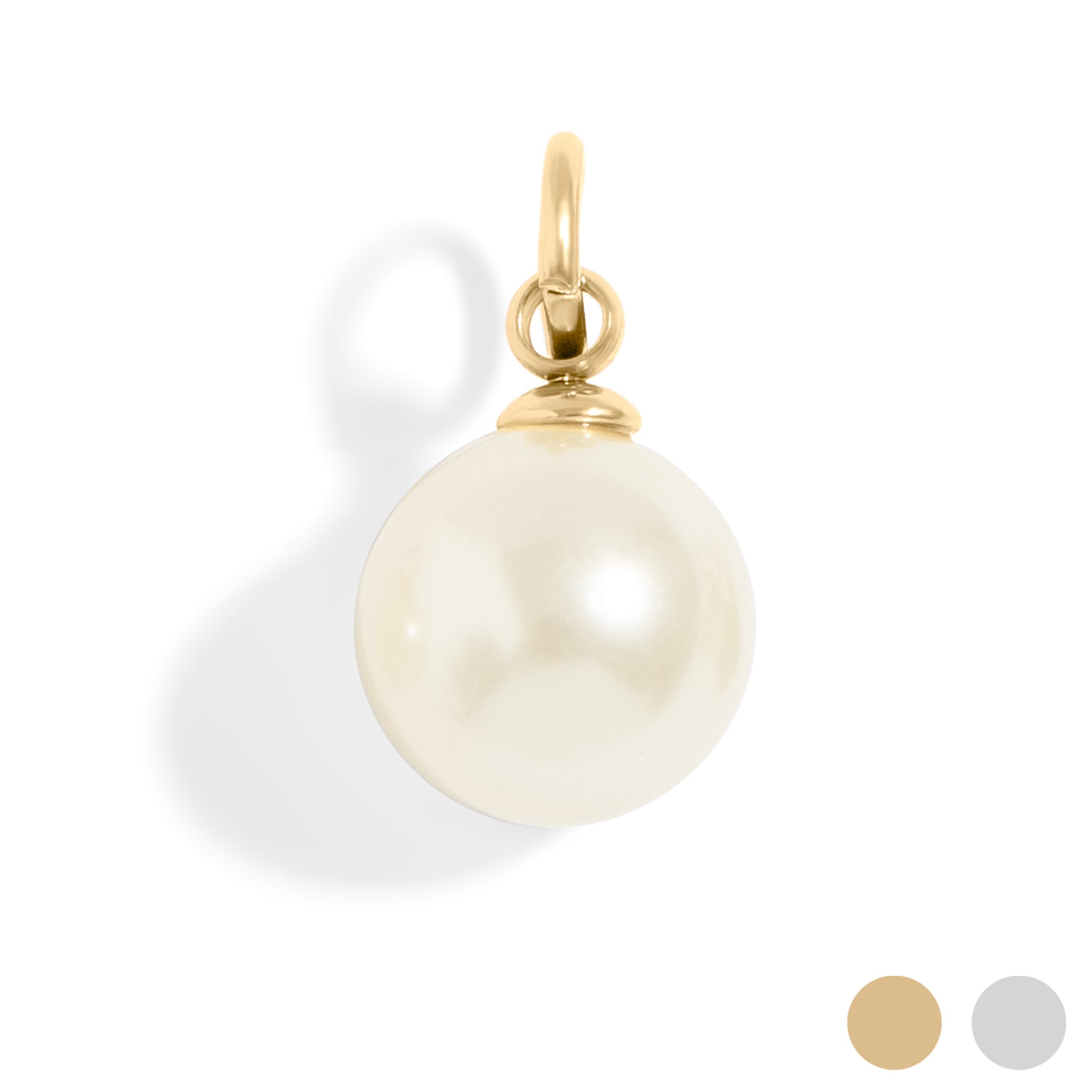 Glass Pearl Charms