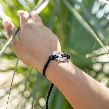 Engravable Washer Friendship Bracelet