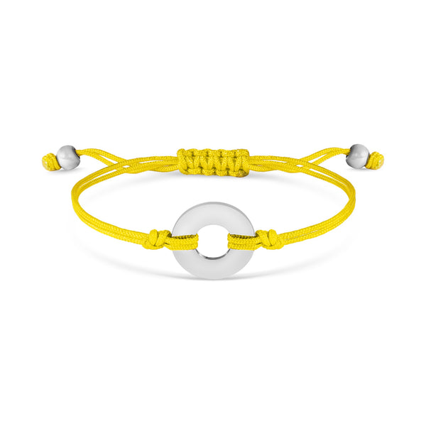 Engravable Washer Friendship Bracelet / WB0001