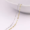 2mm Stainless Steel Lip Permanent Jewelry Chain By The Foot / SPL1011