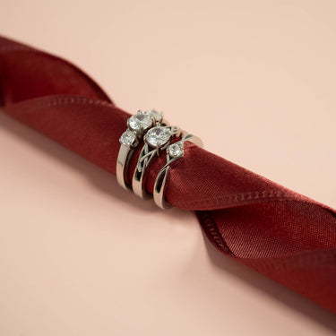 Polished CZ Ring