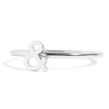 Stainless Steel Symbol Stacking Rings