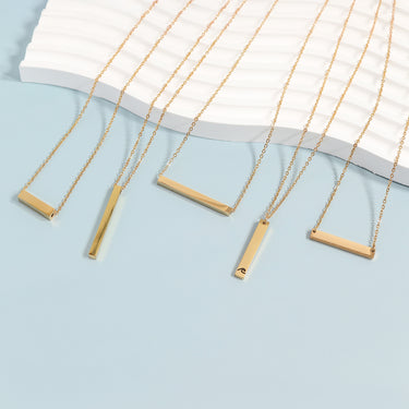 Blank Bar Necklace