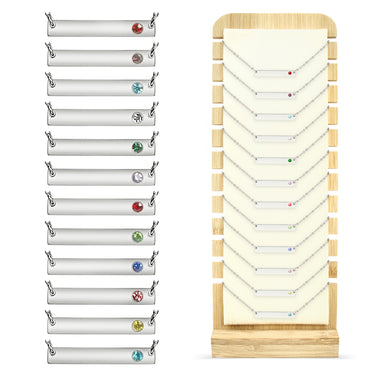 12 Unit Necklace/Bracelet Jewelry Display / DSP0014