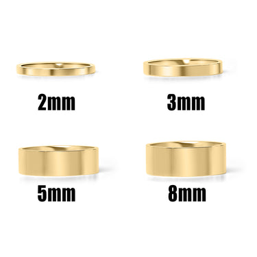 Flat Blank Ring Sizes