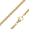 Stainless Steel Wheat Chain Necklace / CHN9958