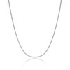 Stainless Steel Twisted Round Link Chain Necklace / CHN9962