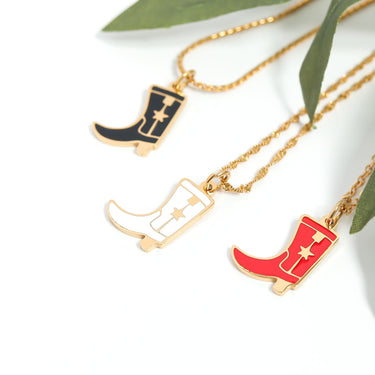 cowboy charm on chains