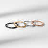 Stainless Steel PVD Coated Beaded Spacer Ring / CSR0004