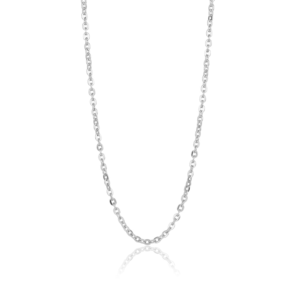 Stainless Steel Oval Loop Chain 3mm 19" / DIS0004 Wholesale Jewelry