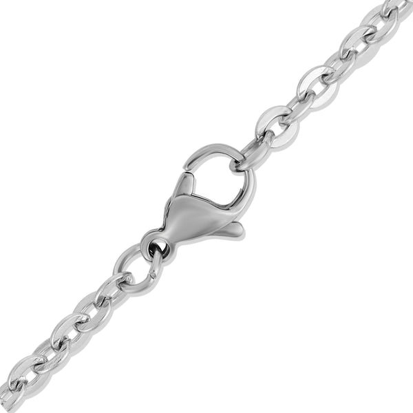Stainless Steel Oval Loop Chain 3mm 19