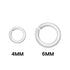 10 Pack Sterling Silver Open Jump Rings / ENC0021