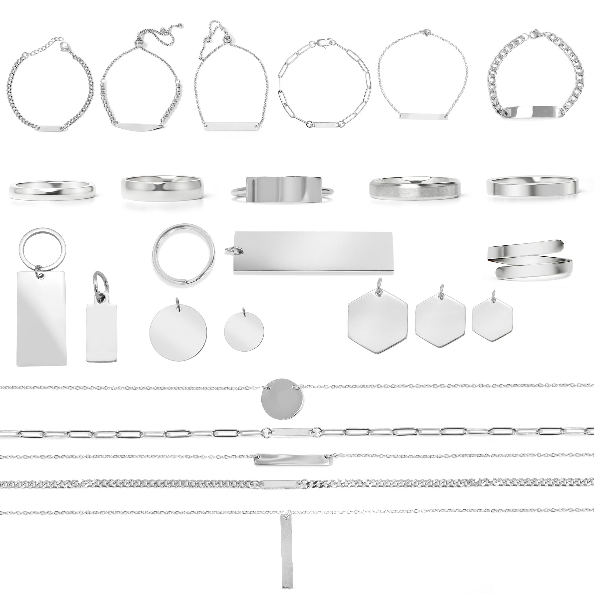 Lasergraveringsstartkit - Rustfritt stål/BND0049