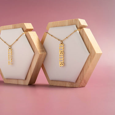 18K Gold PVD Stainless Steel Mama Charm