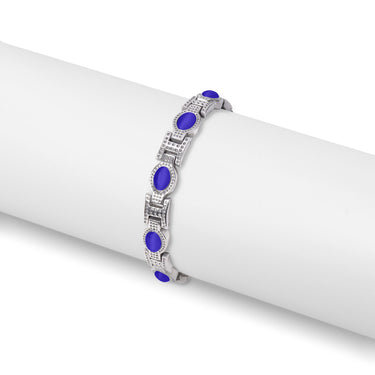 Blue Stone Magnetic Bracelet