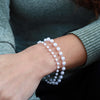 Stainless Steel Faux Pearl Bead Chain By The Foot / SPL1012