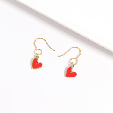 Red Epoxy Heart Charm