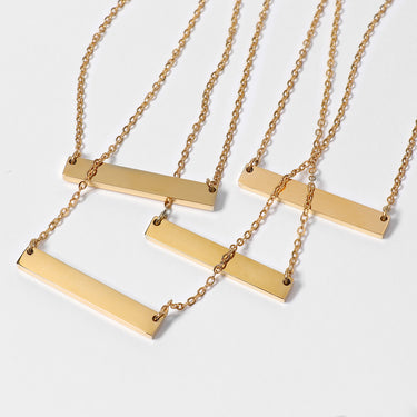 Blank Bar Necklace