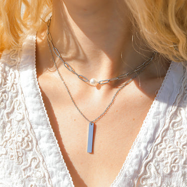 Vertical Bar Necklace