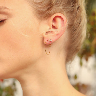 Wire Hoop Earrings