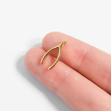 Wishbone Charm