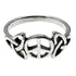Sterling Silver Celtic Peace Symbol Ring / SSR0099