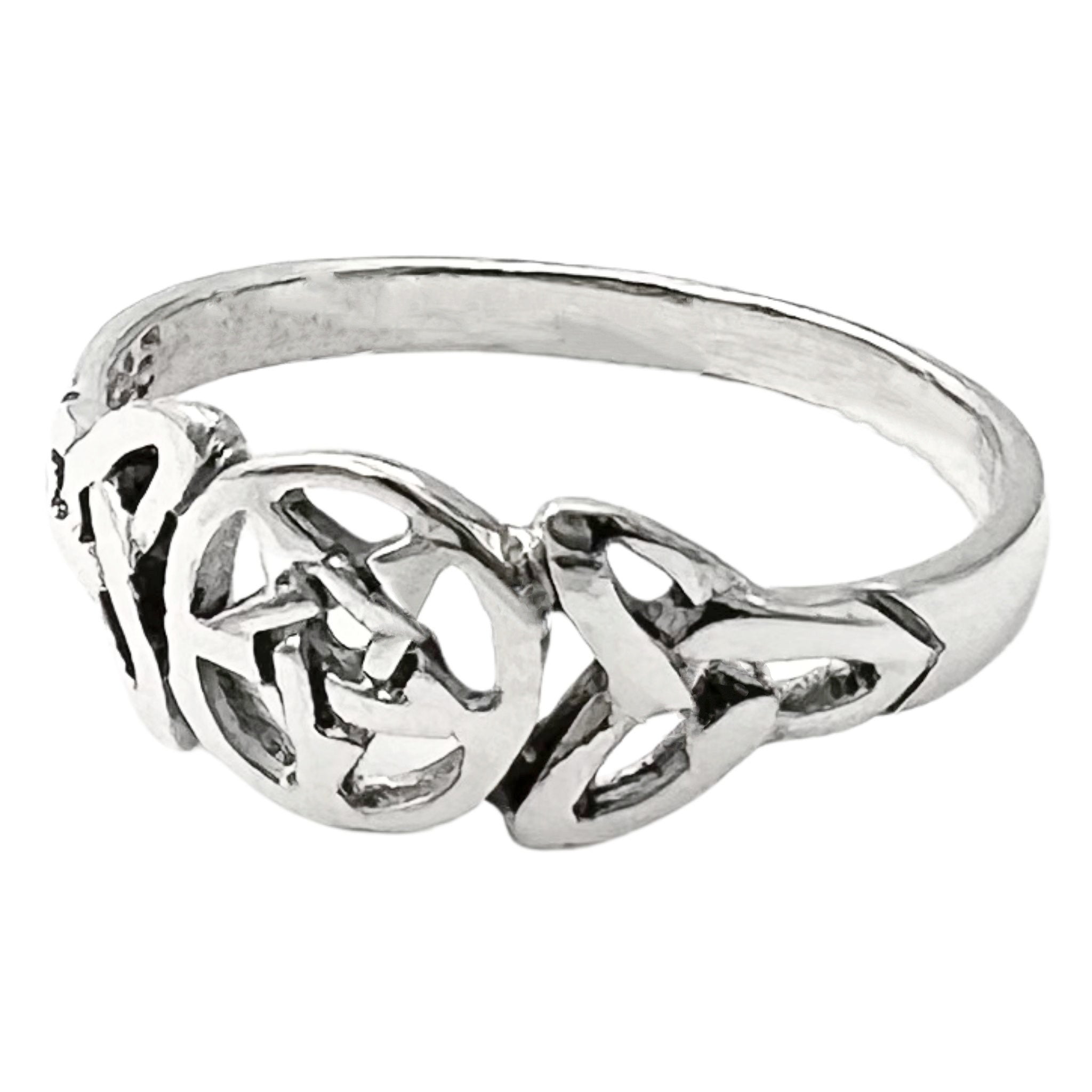 Sterling Silver Celtic Design Ring / SSR0091