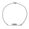 Blank Stainless Steel Curved Bar Bracelet / BRJ9030-stainless steel jewelries- stainless steel jewelry mens- stainless steel good for jewelry- stainless steel jewelry for women- womens stainless steel jewelry