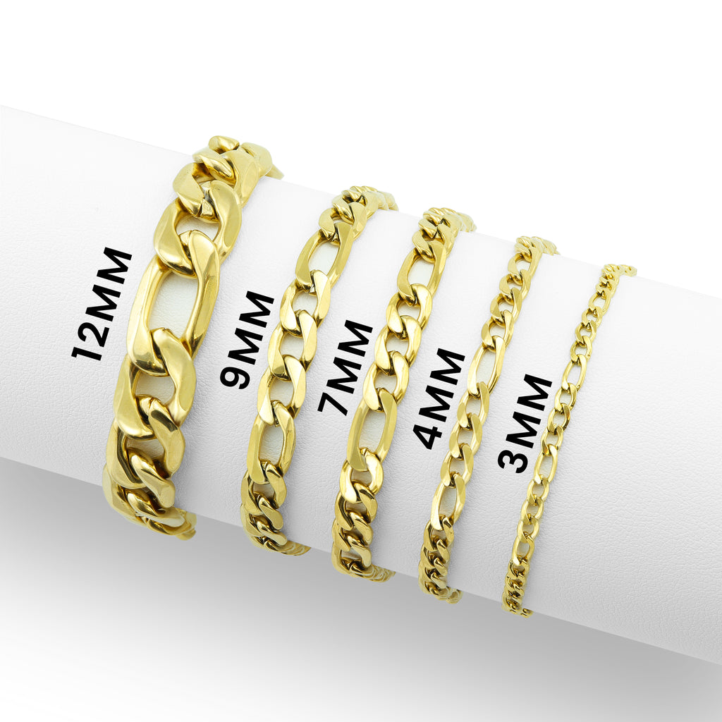 Wholesale Simple Style Floral Stainless Steel 18K Gold Plated Bracelets in Bulk