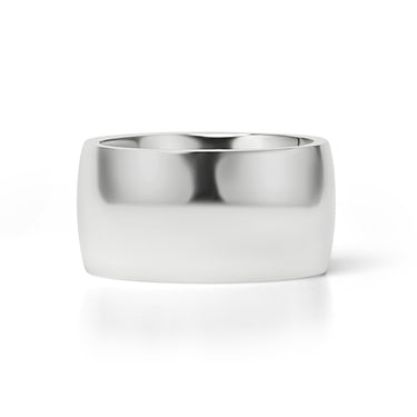 Highly Polished Rounded Stainless Steel Blank Ring 7mm - 11mm