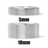 Brushed Flat Stainless Steel Ring 5mm 10mm Comfort fit stamping and engraving