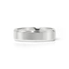 Wholesale Polished Beveled Edge Stainless Steel Ring