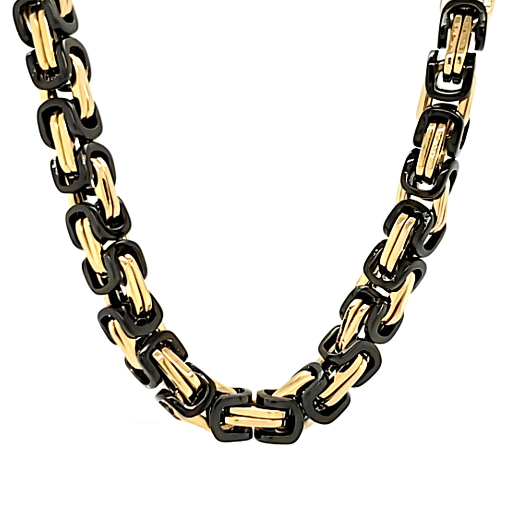 16 Gold Link Chain Necklace with Magnetic Clasp - M & F Casuals
