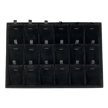 Pendant Display / DSP0002-Black Velvet Necklace Pendant - Chain Jewelry Bust Display Holder - Different Size Necklace Displays