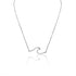 Wave Stainless Steel Necklace / SBB0143