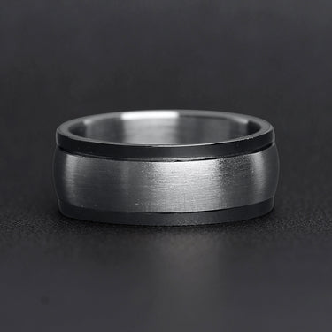 Polished Stainless Steel Black Trim Spinner Center Ring Lifestyle