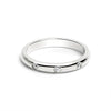 Womens CZ Stones Stainless Steel Ring / ZRJ2138