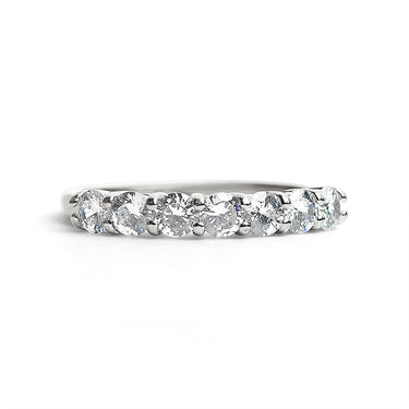 Stainless Steel CZ Ring
