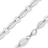 Stainless Steel Chain Oval Loop Necklace / CHN2463