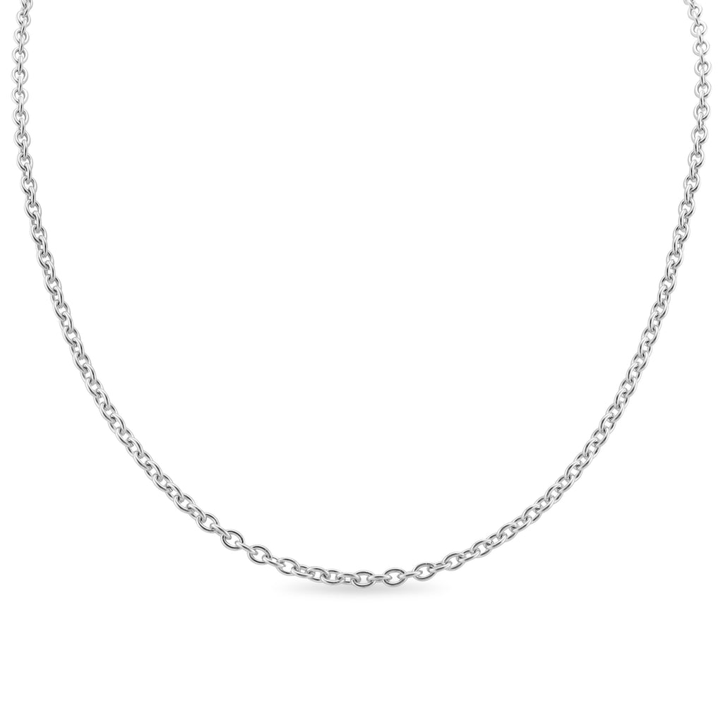 Necklaces Stainless Steel Chain Oval Loop Necklace Chn2463 Wholesale Jewelry Website Unisex