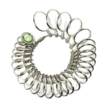 Ring Sizer With Half Sizes / DIY0006-stainless steel tool- how to clean stainless steel tool- stainless steel jewelry tool- mens stainless steel tool- 316l stainless steel tool