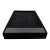 60 Slotted Black Ring Display Tray / DSP0001