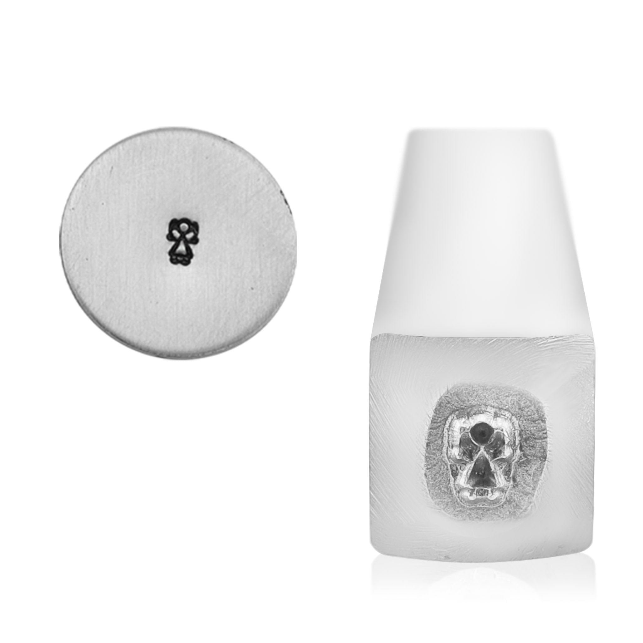 Stick Figure Girl Symbole Stamp/Diy0055
