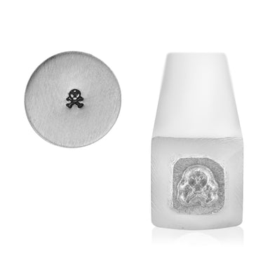 Schädel- und Kreuzknochen -Symbol Stempel/DiY0033