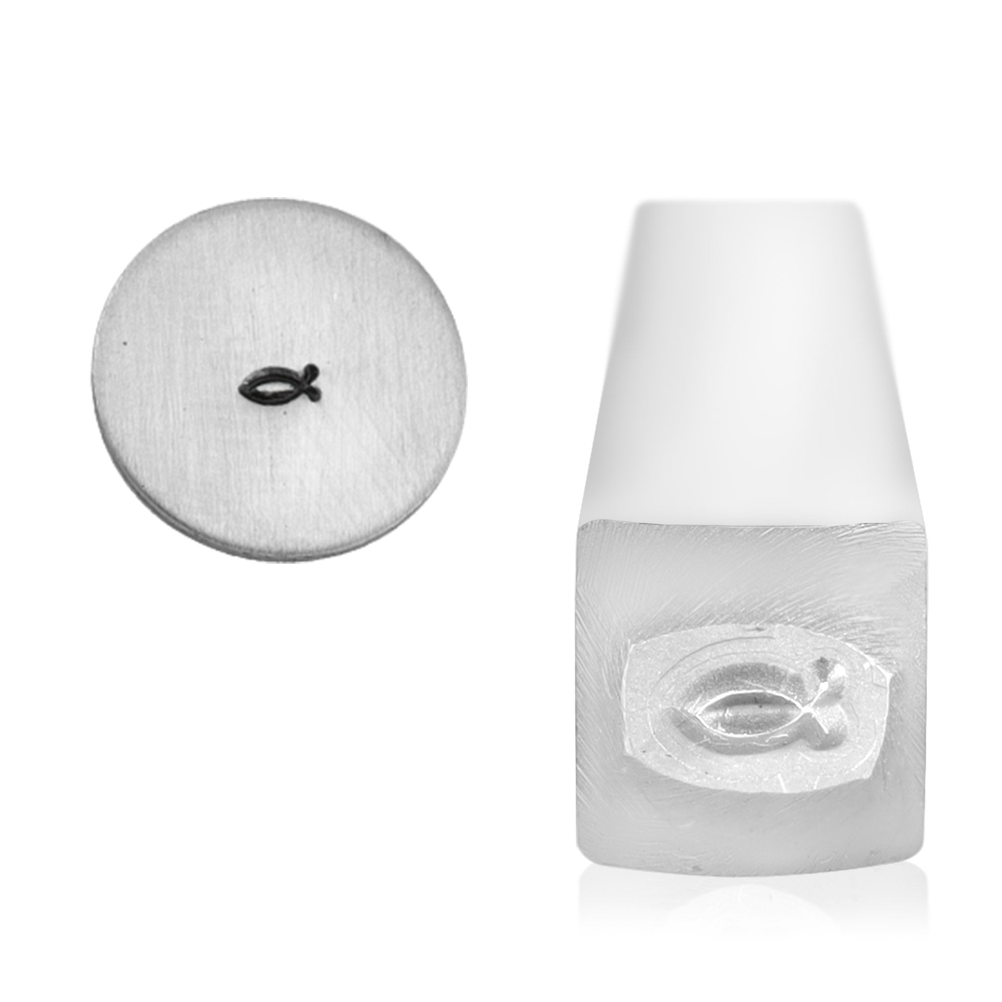 Christian Fish ou Ichthys Symbol Stamp/DIY0031