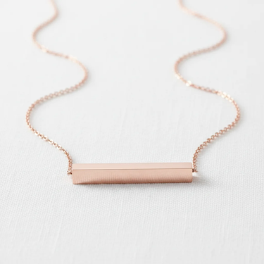 Large Square 4-Sided Horizontal Bar Necklace / SBB0302 – Wholesale Large Square 4-Sided Horizontal Bar Necklace / SBB0302 – Wholesale