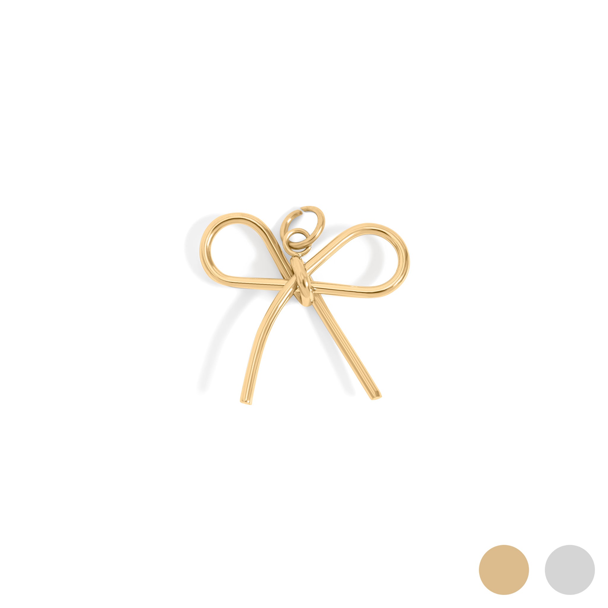Thin Bow Charm