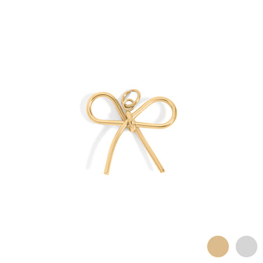 Thin Bow Charm