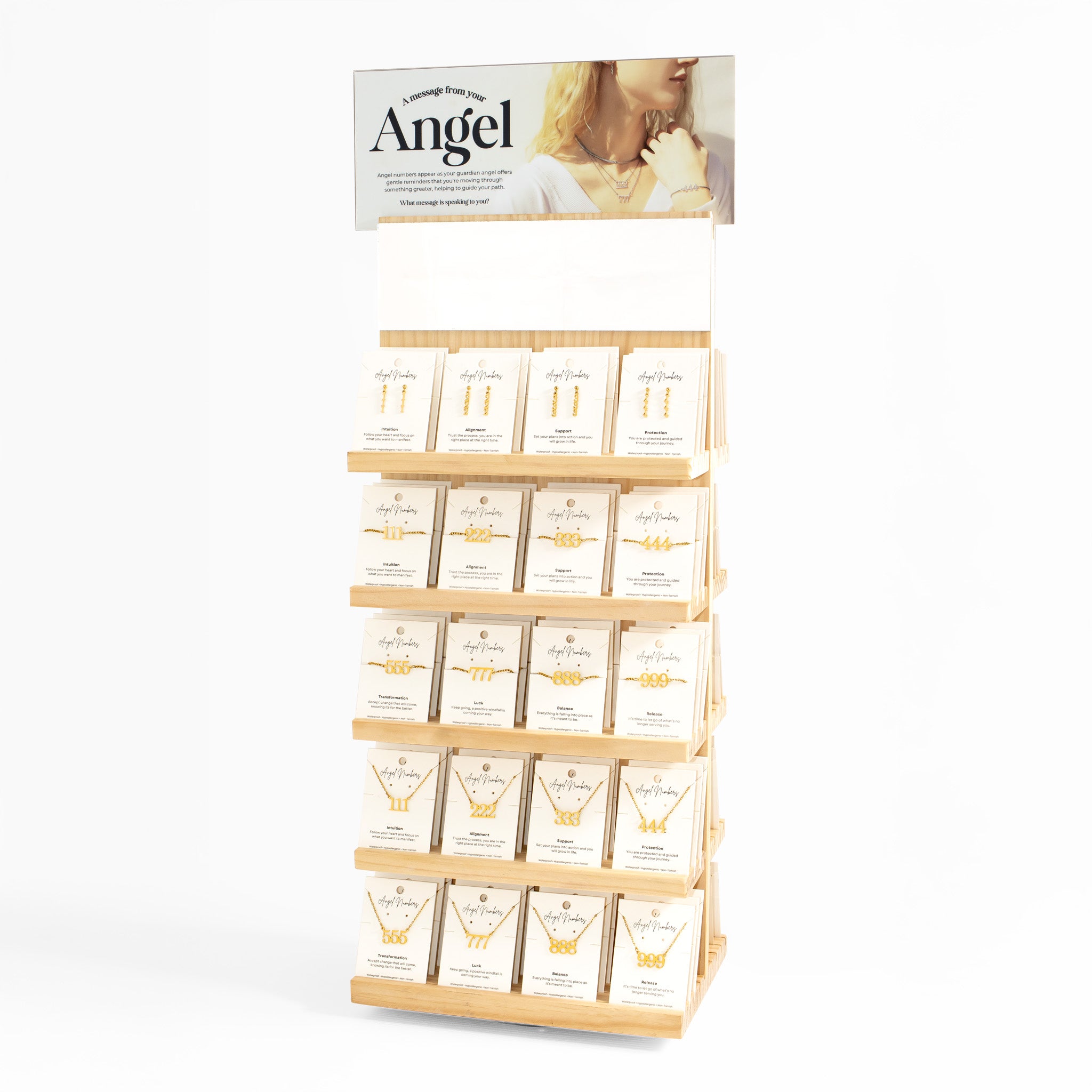 Ready to go Angel Number Collection Display Set
